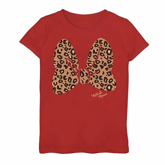 Girls 7-16 Disney Minnie Mouse Leopard Print Bow Graphic Tee Black Girls 7-16 Disney Minnie Mouse Leopard Print Bow Graphic Tee Black -Disney Sales Store unnamed file 394