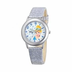 Disney Princess Cinderella Juniors' Leather Watch