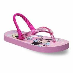 Disney's Minnie Mouse Toddler Girls' Flip Flop Sandals