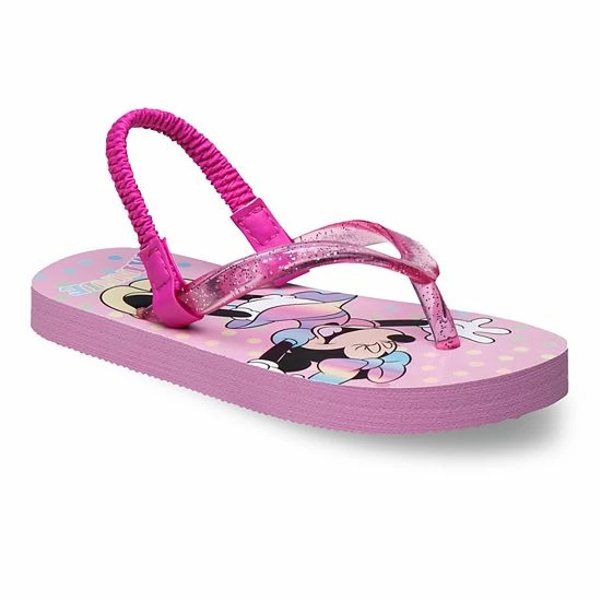 Disney's Minnie Mouse Toddler Girls' Flip Flop Sandals 3 Disney's Minnie Mouse Toddler Girls' Flip Flop Sandals