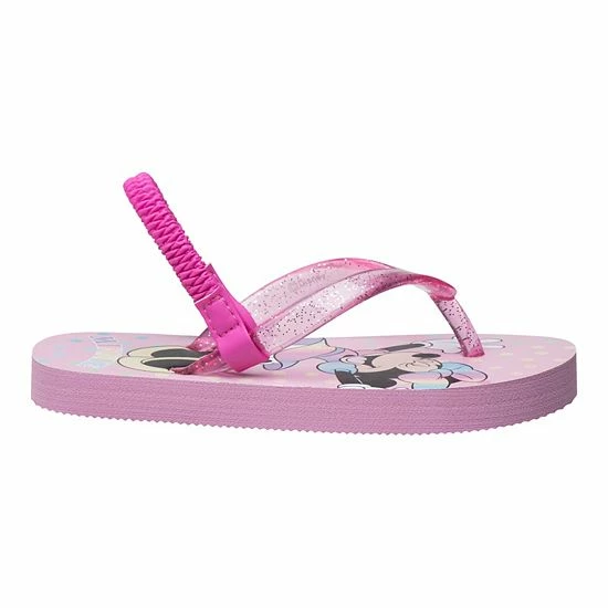 Disney's Minnie Mouse Toddler Girls' Flip Flop Sandals 4 Disney's Minnie Mouse Toddler Girls' Flip Flop Sandals - Image 2