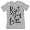 Men's Disney Park "Best Day Ever!" Mickey Mouse Head Silhouette Tee 2 Men's Disney Park "Best Day Ever!" Mickey Mouse Head Silhouette Tee -Disney Sales Store unnamed file 398
