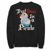 Men's Disney Peter Pan Trust Smee I'm A Pirate Salute Sweatshirt -Disney Sales Store unnamed file 4039
