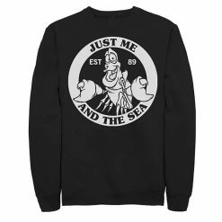 Men's Disney The Little Mermaid Sebastian Just Me And The Sea Sweatshirt
