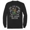 Men's Disney's The Lion King Timon Achin' For Bacon Long Sleeve Tee -Disney Sales Store unnamed file 4046