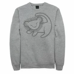 Men's Disney's The Lion King Cave Painting Fleece