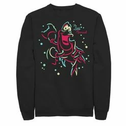 Men's Disney The Little Mermaid Neon Sebastian Sweatshirt