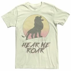 Men's Disney The Lion King Simba Hear Me Roar Tee