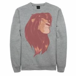 Men's Disney The Lion King Simba King Of Pride Rock Sweatshirt