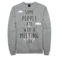 Men's Disney's Frozen Worth Melting For Sweatshirt