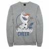 Men's Disney Frozen Olaf Holiday Cheer Sweatshirt -Disney Sales Store unnamed file 4093
