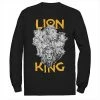 Disney's The Lion King Men's Group Long Sleeve Graphic Tee -Disney Sales Store unnamed file 4099