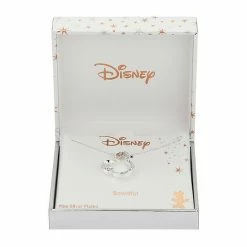 Disney's Minnie Mouse Head Two Tone Crystal Necklace -Disney Sales Store unnamed file 413