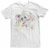 Men's Disney Mickey & Friends Group Shot Running Portrait Tee