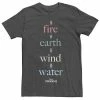 Men's Disney Frozen 2 Element Simple Text Stack Tee -Disney Sales Store unnamed file 4145