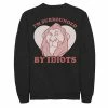 Men's Disney The Lion King Scar Surrounded By Idiots Valentine's Day Sweatshirt -Disney Sales Store unnamed file 4147