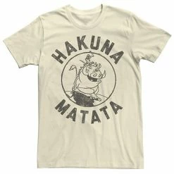 Men's Disney The Lion King Timon & Pumbaa Hakuna Matata Tee