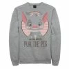 Men's Disney Moana Pua The Pig Sweatshirt -Disney Sales Store unnamed file 4171