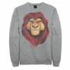 Men's Disney The Lion King Mufasa Geometrics Sweatshirt -Disney Sales Store unnamed file 4172