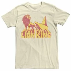 Men's Disney The Lion King Retro Pride Rock Logo Tee