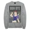 Juniors' Disney's Snow White And The Seven Dwarves "Buh Bye" Crew Fleece -Disney Sales Store unnamed file 4213