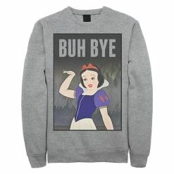 Juniors' Disney's Snow White And The Seven Dwarves "Buh Bye" Crew Fleece