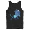 Men's Disney The Lion King Simba Sky Silhouette Tank