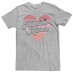 Men's Disney The Lion King Hakuna Matata Heart Logo Tee