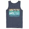 Men's Disney Frozen 2 Arendelle Group Silhouette Poster Tank -Disney Sales Store unnamed file 4269
