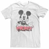 Men's Disney Mickey Mouse Happy Tee 1 Men's Disney Mickey Mouse Happy Tee -Disney Sales Store unnamed file 4274