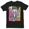 Men's Disney Donald Duck Face Portrait Abstract Background Tee -Disney Sales Store unnamed file 4291