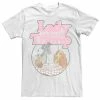 Men's Disney Lady And The Tramp Table Scene Portrait Logo Tee -Disney Sales Store unnamed file 4298