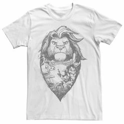 Men's Disney The Lion King Simba Mane Tee