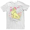 Men's Disney The Lion King Distressed Simba Checkered Tee -Disney Sales Store unnamed file 4330