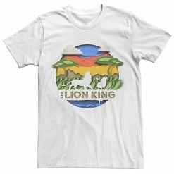 Men's Disney The Lion King Paper Cut Out Hakuna Matata Tee