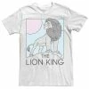 Men's Disney's The Lion King Simba Outline Tee -Disney Sales Store unnamed file 4336