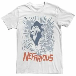 Men's Disney The Lion King Scar Nefarious Tee