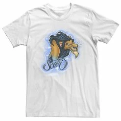 Men's Disney The Lion King Scar Airbrushed Portrait Tee