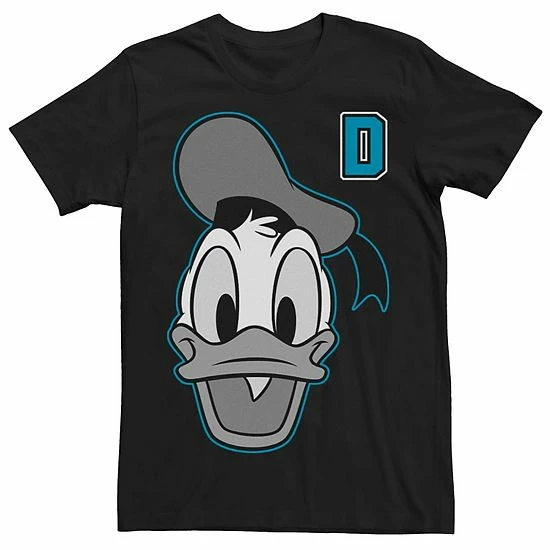 Men's Disney Donald Duck Varsity Letter Face Tee Men's Disney Donald Duck Varsity Letter Face Tee -Disney Sales Store unnamed file 4418
