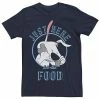 Men's Disney's Mulan Little Brother Just Here For The Food Portrait Tee