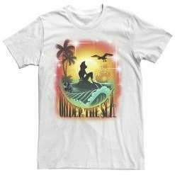 Men's Disney The Little Mermaid Ariel Dreaming Tee
