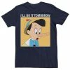 Disney Men's Pinocchio Do It Tomorrow Poster Tee -Disney Sales Store unnamed file 4438