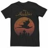 Men's Disney Aladdin & Jasmine Silhouette Over Agrabah Vintage Tee -Disney Sales Store unnamed file 4455