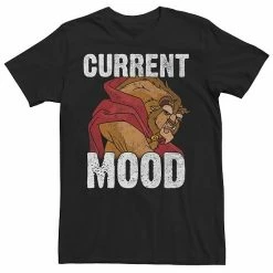 Men's Disney's Beauty And The Beast Current Mood Tee