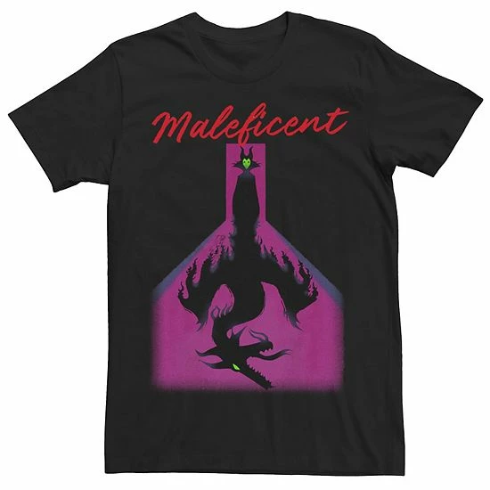 Men's Disney's Sleeping Beauty Maleficent Dragon Shadow Portrait Tee Men's Disney's Sleeping Beauty Maleficent Dragon Shadow Portrait Tee -Disney Sales Store unnamed file 4502