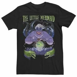 Men's Disney The Little Mermaid Evil Ursula Crystal Ball Tee