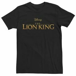 Men's Disney The Lion King Live Action Movie Logo Tee