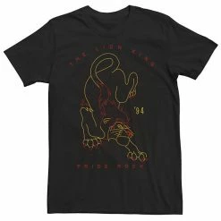 Men's Disney The Lion King Pride Rock Crouching Simba Tee