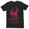 Men's Disney Maleficent Mistress Of Evil Red Stamp Tee -Disney Sales Store unnamed file 4576