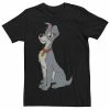 Men's Disney Lady And The Tramp Simple Portrait Tee 1 Men's Disney Lady And The Tramp Simple Portrait Tee -Disney Sales Store unnamed file 4589